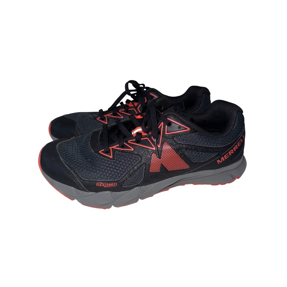 Merrell Agility Fusion Flex J12574 Women Sneaker 9 Black Gray Running Trail Shoe